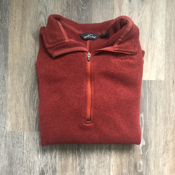 Eddie Bauer Jackets & Blazers - EUC Eddie Bauer 1/4 zip fleece